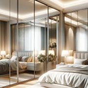 Maximizando Espacios: Frentes de Armario con Espejos en Habitaciones Interiores