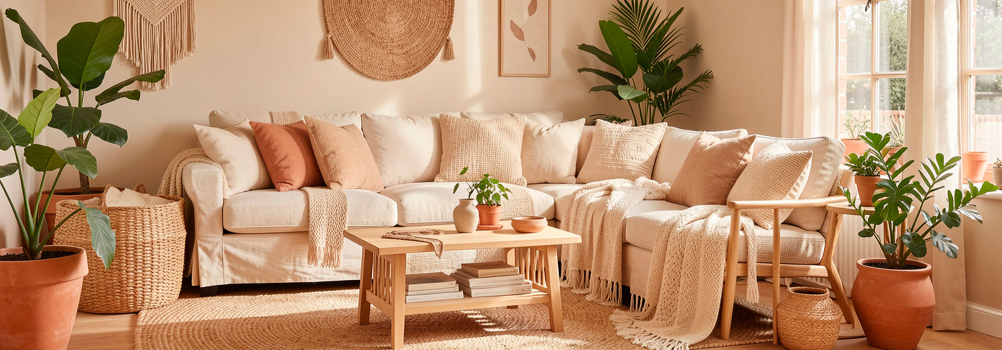 Colores y materiales que transmiten calma