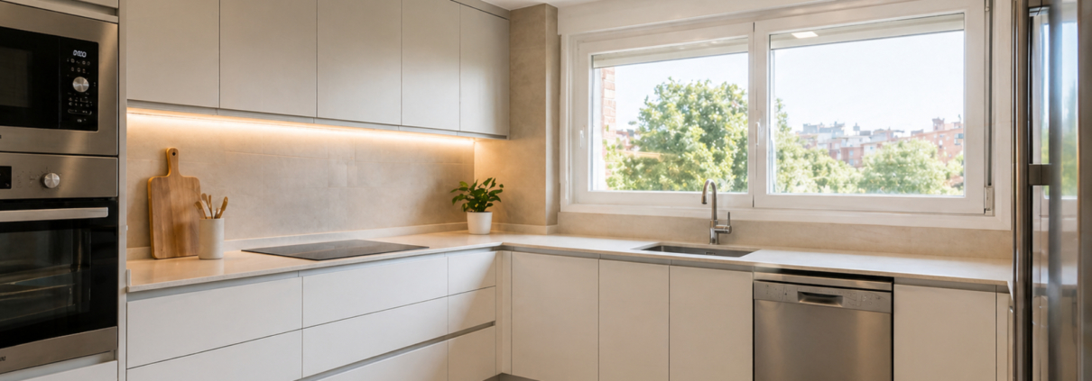 Reformar la cocina antes del verano en Móstoles - una casa más práctica para el día a día