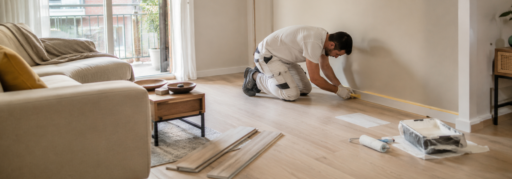 Pintura mas suelo- un cambio que transforma la vivienda
