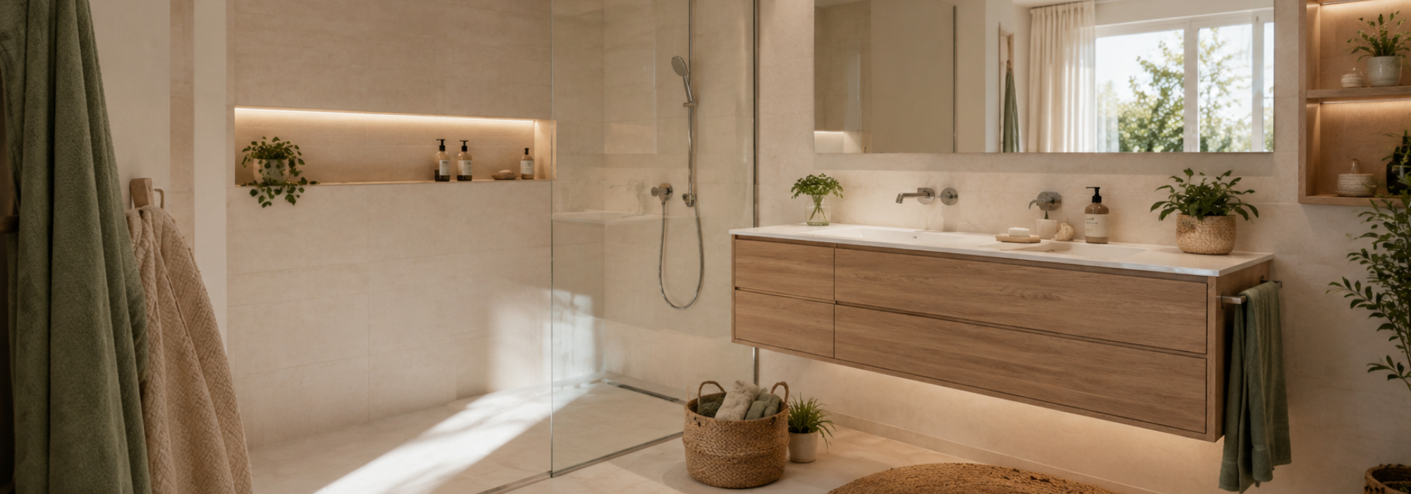 Reformar un baño para ganar comodidad.